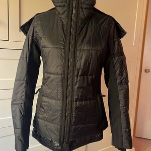 Women's Insulated Black Ski Jacket